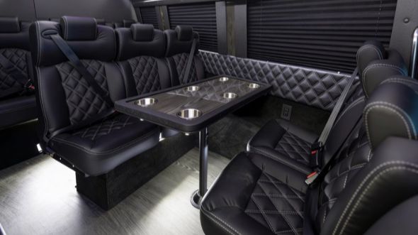 10 passenger sprinter van interior athens