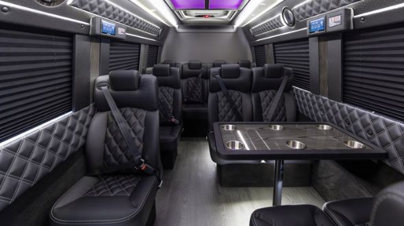 15 passenger sprinter van interior athens