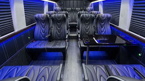 20 passenger sprinter van interior athens