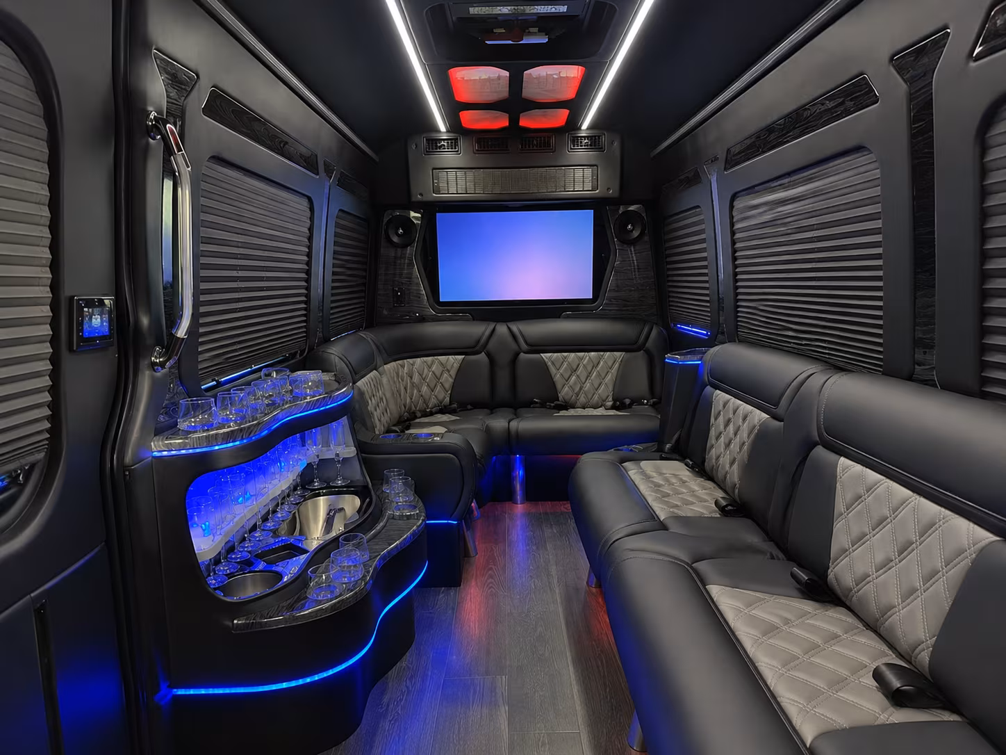 sprinter limousine inside